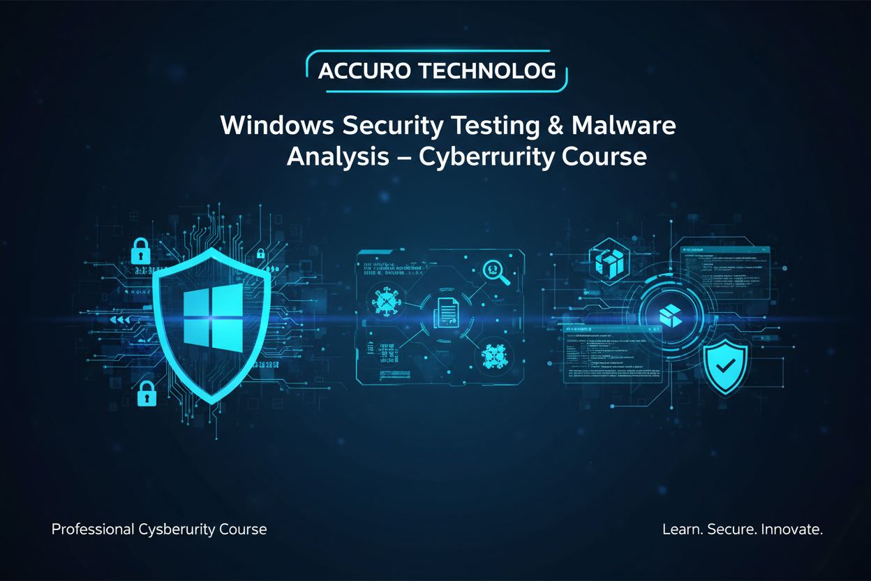 Windows Security Testing & Malware Analysis – Cybersecurity Course